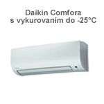 Daikin Comfora s vykurovaním do -25°C