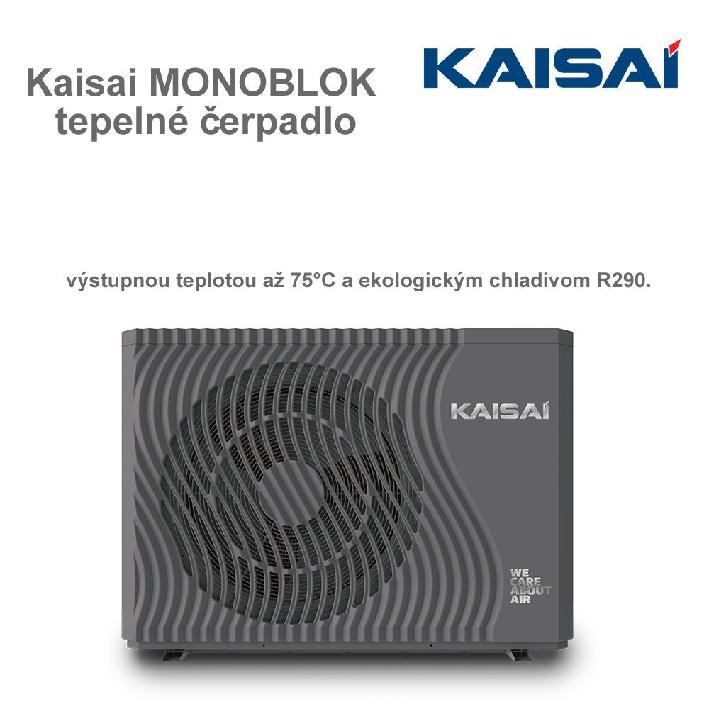 Kaisai MONOBLOK tepelné čerpadlo KHY-12PY3 (R290)