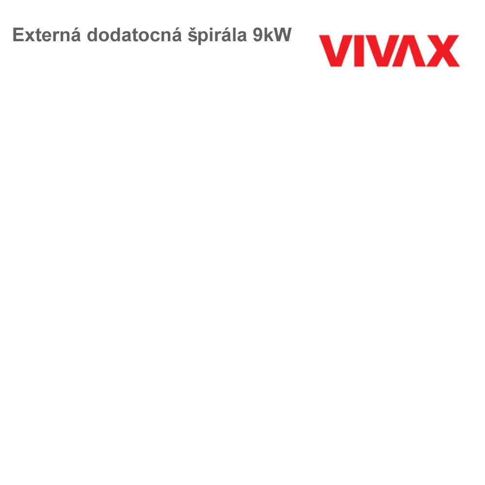 Externá dodatočná špirála 9kW