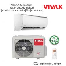 VIVAX Q-Design ACP-09CH25AEQI (vnútorná + vonkajšia jednotka)
