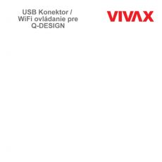 USB Konektor / WiFi ovládanie pre Q-DESIGN