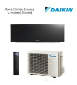 Nová Daikin Emura v matnej čiernej FTXJ20AB / RXJ20A