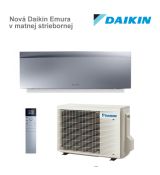 Nová Daikin Emura v matnej striebornej FTXJ20AS / RXJ20A