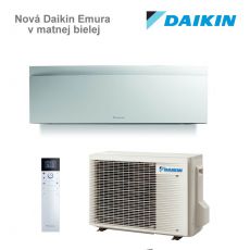 Nová Daikin Emura v matnej bielej FTXJ20AW / RXJ20A