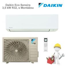 Daikin Eco Sensira 3,5 kW R32, s Montážou