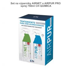 Set čističov na výparníky AIRNET a AIRPUR PRO sprej 750ml CH QUIMICA