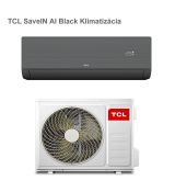 TCL SaveIN AI Black  Klimatizácia 3,4 kW