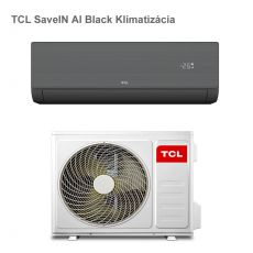 TCL SaveIN AI Black  Klimatizácia 3,4 kW